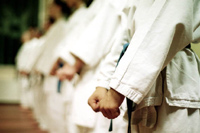 Karate Taï-Jitsu Position de salut